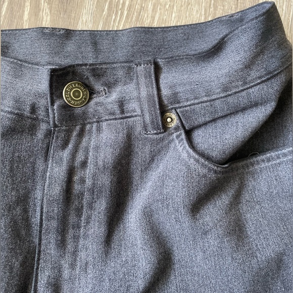 Vintage Lauren by Ralph Lauren Petite Size 6 Charcoal Straight Leg Office Pants - Picture 3 of 7